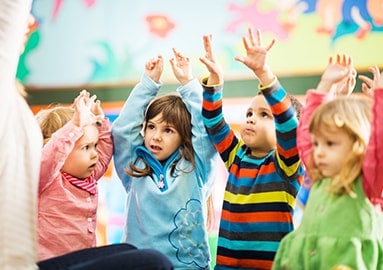 Children playing