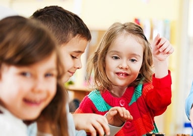 Children playing