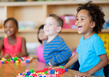 Children playing